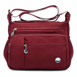 Shoulder Bags Travel Handbag Messenger Cross Body Nylon Bags With :[